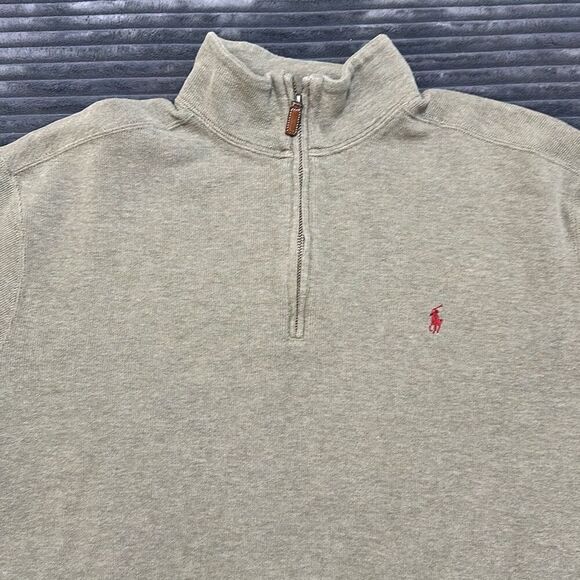 Polo Ralph Lauren 1/4 Zip Crewneck Men’s Size XL - Picture 2 of 6
